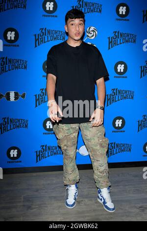 30 septembre 2021, Los Angeles, CA, Etats-Unis: LOS ANGELES - SEP 30: Santea à la route d'Halloween Talent and Press Preview Night au Heritage Square Museum le 30 septembre 2021 à Los Angeles, CA (Credit image: © Kay Blake/ZUMA Press Wire) Banque D'Images