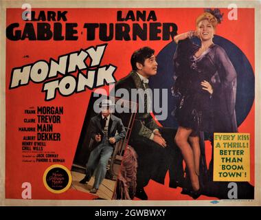CLARK PIGNON et LANA TURNER en TONK HONKY 1941 réalisateur JACK CONWAY scénario Marguerite Roberts et John Sanford musique Franz Waxman robes Robert Kalloch costumes pour hommes Gile Steele producteur Pandro S. Berman Metro Goldwyn Mayer Banque D'Images