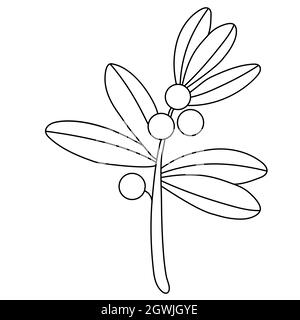 Le Dessin Des Lignes D Un Gui Image Vectorielle Stock Alamy Le Dessin Des Lignes D Un Gui Image Vectorielle Stock Alamy