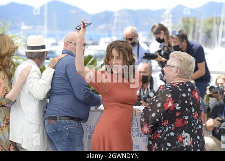 ALINE photocall au 74e Festival de Cannes 2021.Cannes, France.14 juillet photo par © Fausto Marci Banque D'Images