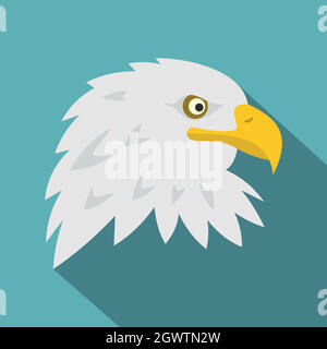 Icône style Eagle , télévision Illustration de Vecteur