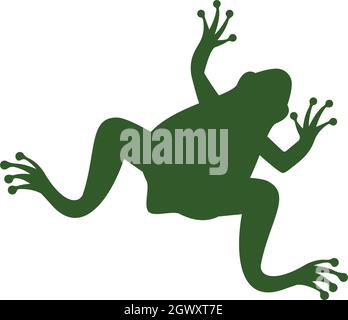 Illustration vectorielle du modèle de logo FROG Illustration de Vecteur