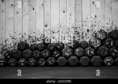 Images CrossFit en noir et blanc Photo Stock Alamy