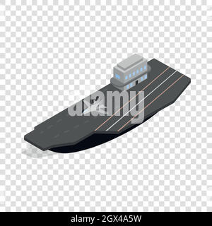 Livré avec piste d'atterrissage pour les avions la tension isométrique Illustration de Vecteur