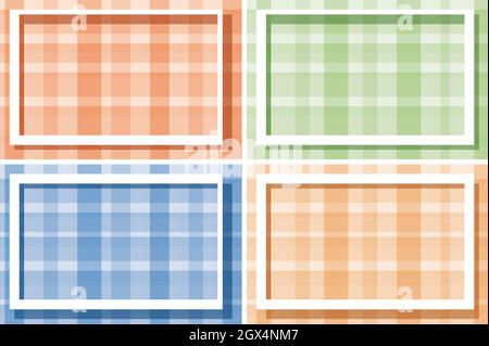 Modèle d'arrière-plan avec motifs métallisés Illustration de Vecteur