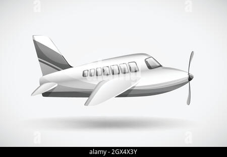 Un avion passager Illustration de Vecteur