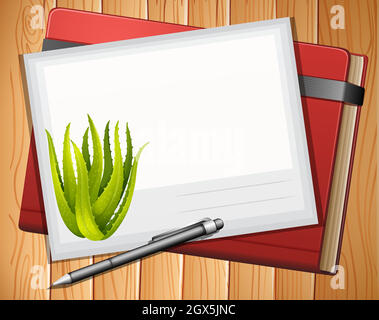 Journal intime Illustration de Vecteur