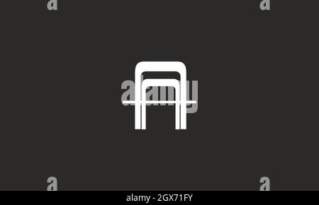 LETTRE A OU LOGO AA POUR UTILISATION SUR ILLUSTRATION Illustration de Vecteur