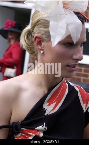 Zara Phillips à Royal Ascot.Â Anwar Hussein/allaction.co.uk Banque D'Images