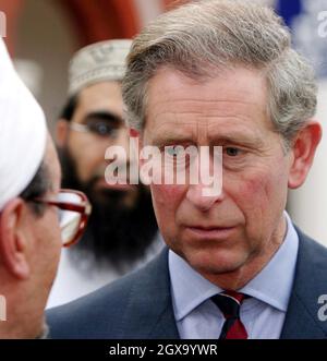 HRH le Prince de Galles visite le Muslim College, Ealing, Londres Ouest.Le collège est une institution universitaire de premier plan dans l'étude de l'Islam.Â Anwar Hussein/allactiondigital.com Banque D'Images