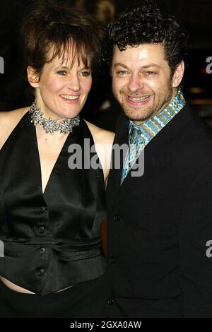 Andy Serkis au 'The London Party', un pré BAFTA Party au Middle Temple Hall dans la City de Londres. Banque D'Images