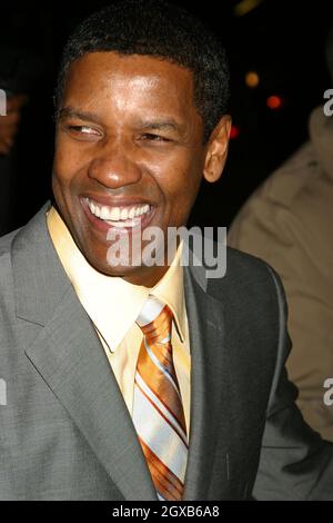 Denzel Washington assister à la CÉLÉBRATION d'ouverture DE JULES CAESAR Broadway après la fête, New York. Banque D'Images