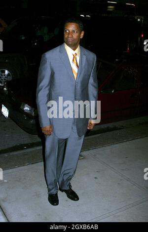 Denzel Washington assister à la CÉLÉBRATION d'ouverture DE JULES CAESAR Broadway après la fête, New York. Banque D'Images