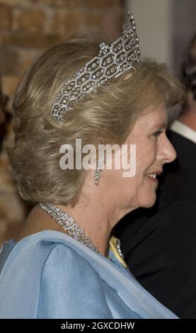 Camilla, duchesse de Cornwall, assiste au banquet des chefs de gouvernement du Commonwealth à Kampala, en Ouganda Banque D'Images