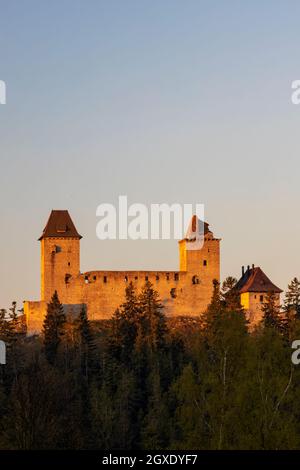 Château de Kasperk à Sumava, République tchèque Banque D'Images