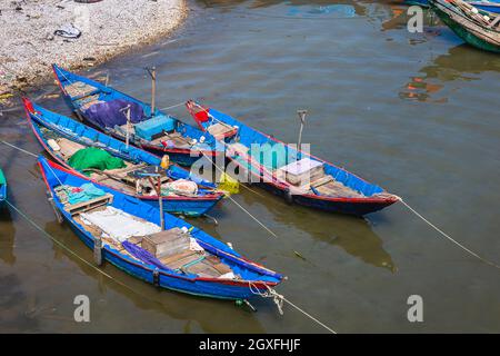 CAU Lang Co un petit village de pêcheurs entre Hue et Da Nang Banque D'Images