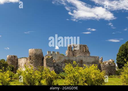 Castello di Bivona, province de Vibo Valentia, Calabre, Italie Banque D'Images