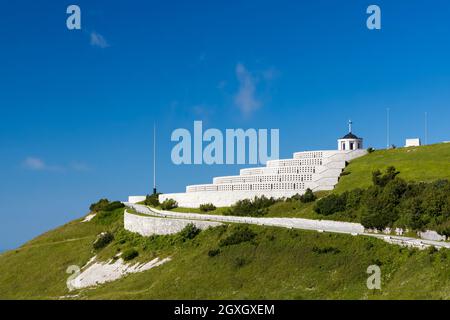 Monte Grappa (Crespano del Grappa), Italie du Nord Banque D'Images