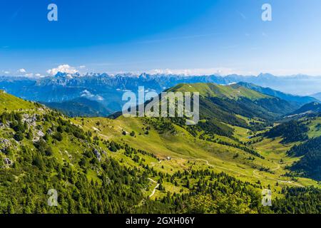 Monte Grappa (Crespano del Grappa), Italie du Nord Banque D'Images