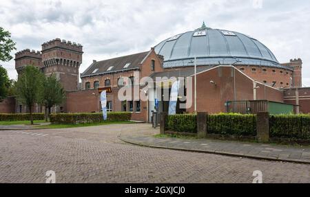 Breda, Brabant Nord, pays-Bas, 02.10.2021, Bâtiment de Koepelgevangenis, Ancienne prison de la ville de Breda, construite en 1886 Banque D'Images