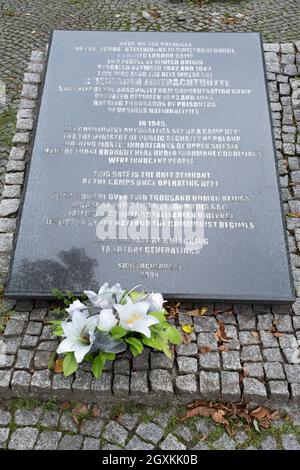 Swietochlowice, Pologne - 27 septembre 2021. Ce qui reste du camp d'internement Eintrachthutte (Zgoda). C'était un camp satellite d'Auschwitz Banque D'Images