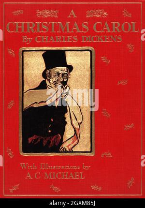 Un Chant de Noël de Charles Dickens Banque D'Images