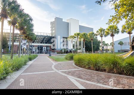 ORLANDO, Floride, États-Unis SEPT 21: The Bounce House le 21 septembre 2021 à l'Université de Central Florida à Orlando, Floride. Banque D'Images