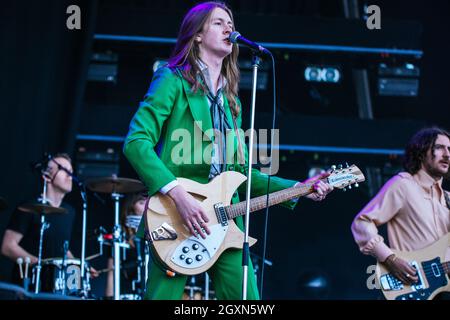 Blossoms Live au vieux terrain de cricket de trafford Manchester, royaume-uni, le 25 septembre 2021 Banque D'Images