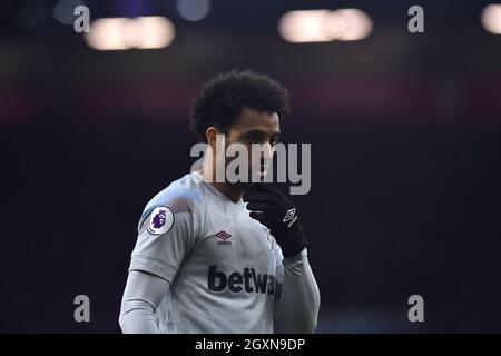 West Ham United's Felipe Anderson Banque D'Images