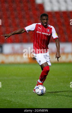 Rotherham, Royaume-Uni. 05e octobre 2021. WES Harding #2 de Rotherham United à Rotherham, Royaume-Uni le 10/5/2021. (Photo par Ben Early/News Images/Sipa USA) crédit: SIPA USA/Alay Live News Banque D'Images