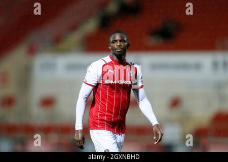 Rotherham, Royaume-Uni. 05e octobre 2021. Hakeem Odoffin #22 de Rotherham United à Rotherham, Royaume-Uni, le 10/5/2021. (Photo par Ben Early/News Images/Sipa USA) crédit: SIPA USA/Alay Live News Banque D'Images