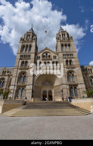 Musée d'Histoire naturelle, Cromwell Rd, Kensington, Londres, Angleterre,Royaume-Uni Banque D'Images