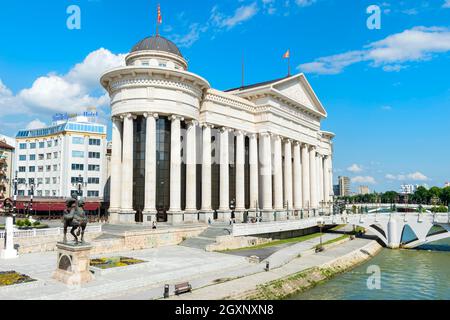 Musée archéologique de Macédoine, du fleuve Vardar, Skopje, Macédoine Banque D'Images