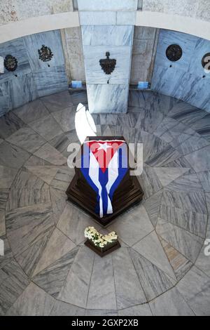 Mausolée, tombe de José Julian Marti y Perez, poète, écrivain et héros national cubains, symbole de la lutte pour l'indépendance de Cuba, cofondateur de Banque D'Images