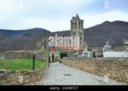 Le fort Lagarde de Prats-de-Mollo-la-Préste est situé dans la région de Vallespir, en France Banque D'Images