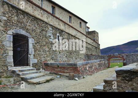 Le fort Lagarde de Prats-de-Mollo-la-Préste est situé dans la région de Vallespir, en France Banque D'Images