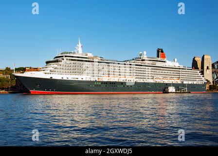 Paquebots de croisière de luxe dans le port de Sydney, en Australie Banque D'Images