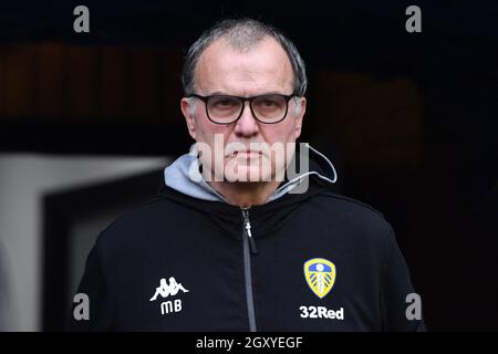 Leeds United manager Marcelo Bielsa Banque D'Images