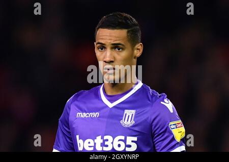 Stoke City's Tom Ince Banque D'Images