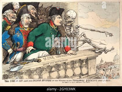 Artiste : Thomas Rowlandson (1756-1827) artiste et caricaturiste anglais de l'ère géorgienne. Observateur social, il était un artiste prolifique et un imprimeur. Crédit : Thomas Rowlandson/Alamy Banque D'Images