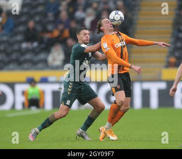 DAEL FRY, TOM EAVES, HULL CITY FC V MIDDLESBROUGH FC, 2021 Banque D'Images