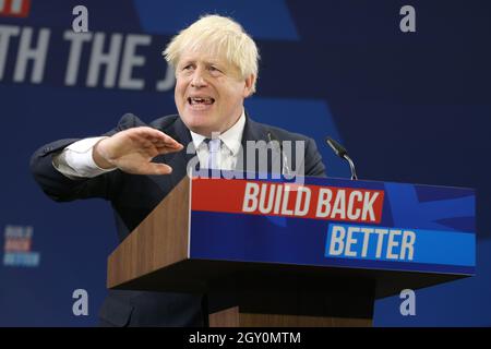 BORIS JOHNSON, 2021 Banque D'Images