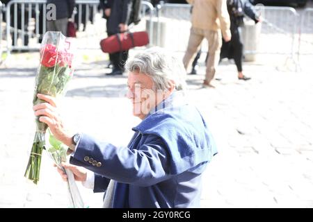 Jean-Louis Marie Borloo, homme politique français, lors d'une messe d'hommage au magnat français Bernard Tapie à l'église Saint Germain des Prés à Paris, France, le 6 octobre 2021. Les funérailles auront lieu le 8 octobre à la cathédrale du major, à Marseille. Bernard Tapie est décédé d'un cancer à l'âge de 78 ans. Photo de Jerome Domine/ABACAPRESS.COM Banque D'Images