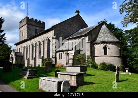 Église Sainte-Marie Hay-on-Wye Banque D'Images