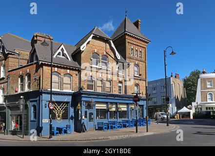 Le pub White Hart à Crystal Palace, sud de Londres, Royaume-Uni.À l'angle de Church Road et Westow Street. Banque D'Images