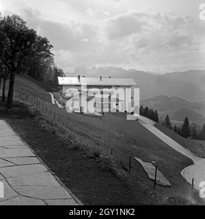 Der Berghof, Das Haus von Adolf Hitler auf dem'Obersalzberg, Berchtesgden in Deutschland 1930 er Jahre. Le Berghof, la résidence d'Adolf Hitler à l'Obersalzberg près de Berchtesgaden, Allemagne 1930. Banque D'Images