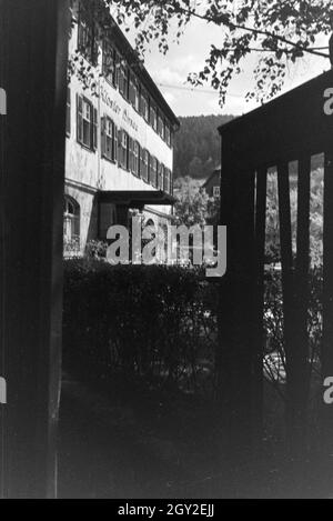 Das Hotel Kloster Hirsau, Schwarzwald, Deutsches Reich 1930er Jahre. L'hotel Kloster Hirsau, Forêt Noire, Allemagne 1930. Banque D'Images