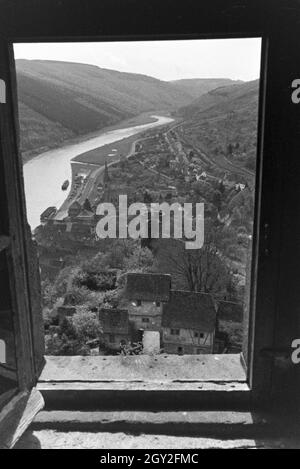 Ein Ausflug nach Alpirsbach, Deutsches Reich 1930er Jahre. Un voyage à Baiersbronn, Allemagne 1930. Banque D'Images