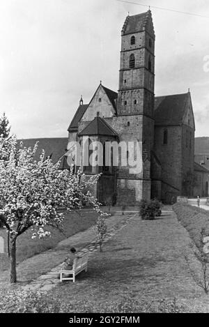 Ein Ausflug nach Alpirsbach, Deutsches Reich 1930er Jahre. Un voyage à Baiersbronn, Allemagne 1930. Banque D'Images