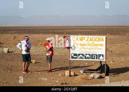 Zagora, Maroc.06th Oct, 2021. Illustration, ambiance pendant le Rallye du Maroc 2021, du 8 au 13 octobre 2021 à Zagora, Maroc - photo Antonin Vincent / DPPI crédit: DPPI Media/Alamy Live News Banque D'Images